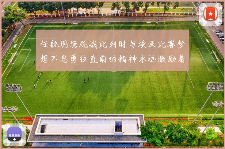任航现场观战比利时与埃及比赛梦想不息勇往直前的精神永远激励着我们