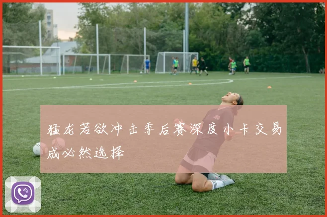 猛龙若欲冲击季后赛深度小卡交易成必然选择